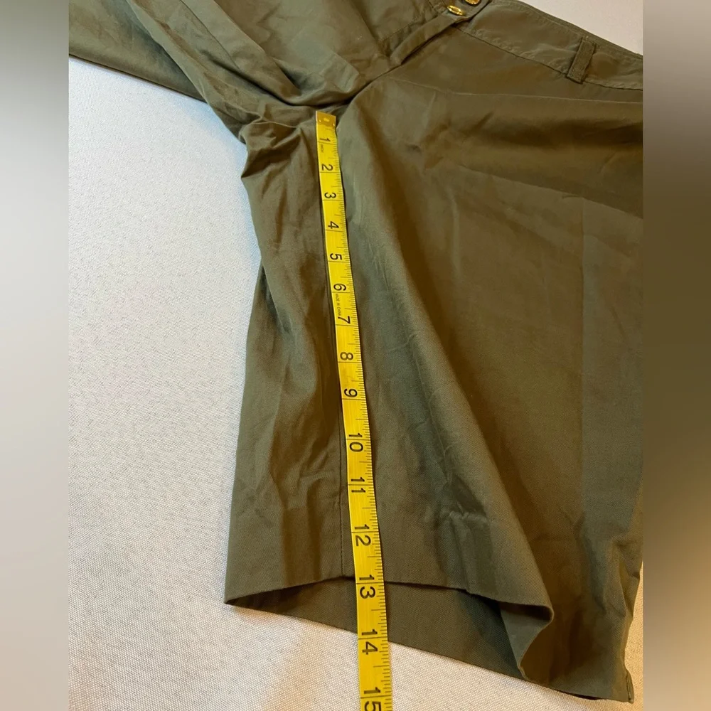 Michael‎ Kors Olive Green Women's Shorts Size 16